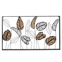 Mayco New Design Hot Sale Contemporary Hanging Flower Leaf Tree Metal Wall Art Decor for Living Room